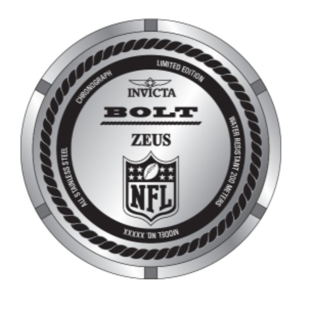 Invicta NFL Tampa Bay Buccaneers Swiss Bolt Zues - Picture 5 of 10